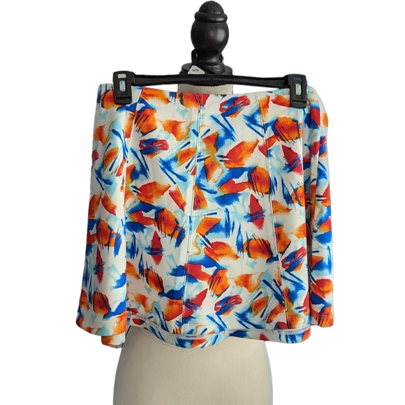 BCBGeneration Passion Mu Mini Flare Skirt Size 6 - Picture 2 of 8